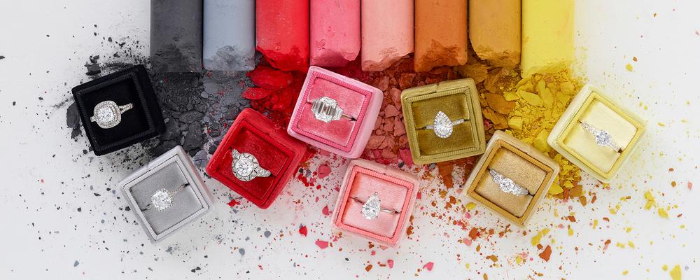 Classic Silk Velvet Ring Boxes